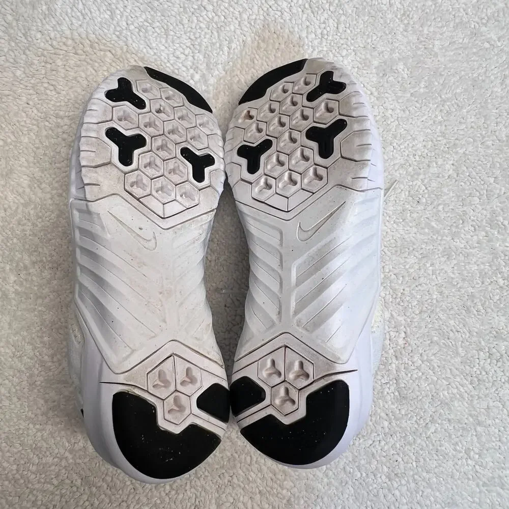 Nike Womens Sneakers Free Metcon 2 Training Gym Shoes White/Pink Sz 7.5